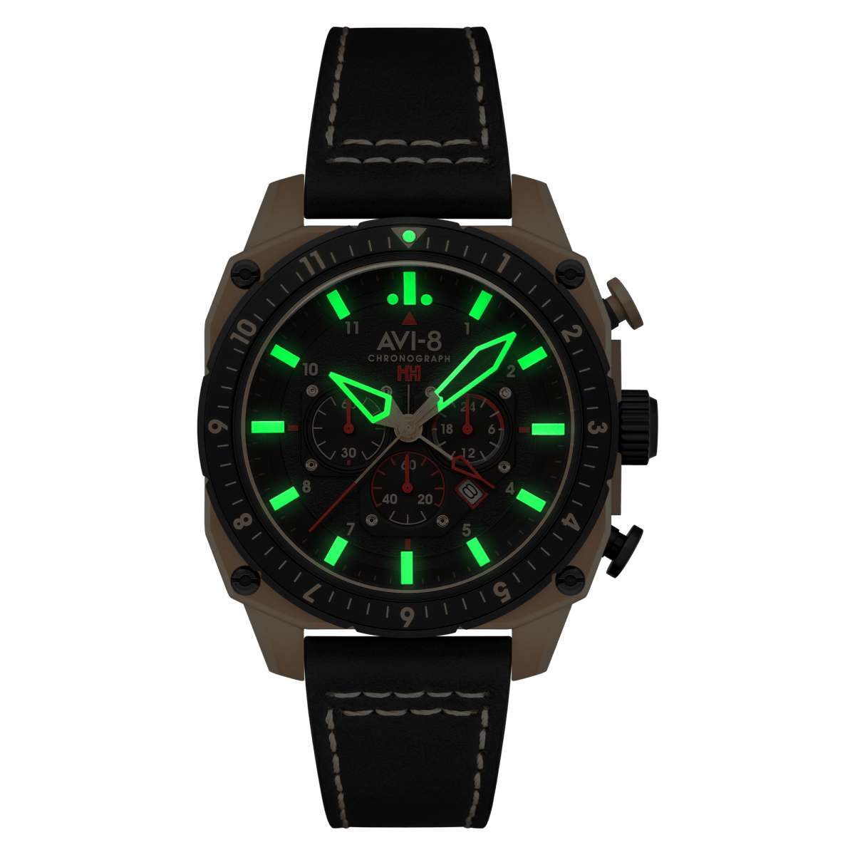 AVI - 8 Jet Black | TIME Watches