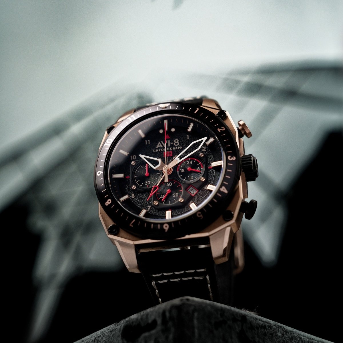 AVI - 8 Jet Black | TIME Watches