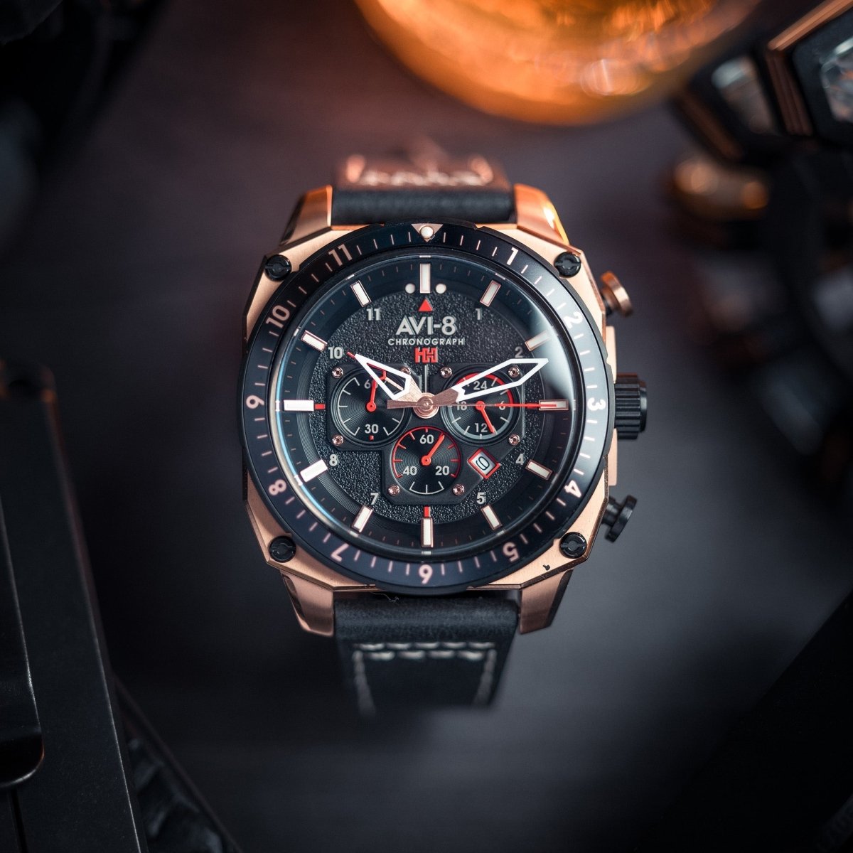 AVI - 8 Jet Black | TIME Watches