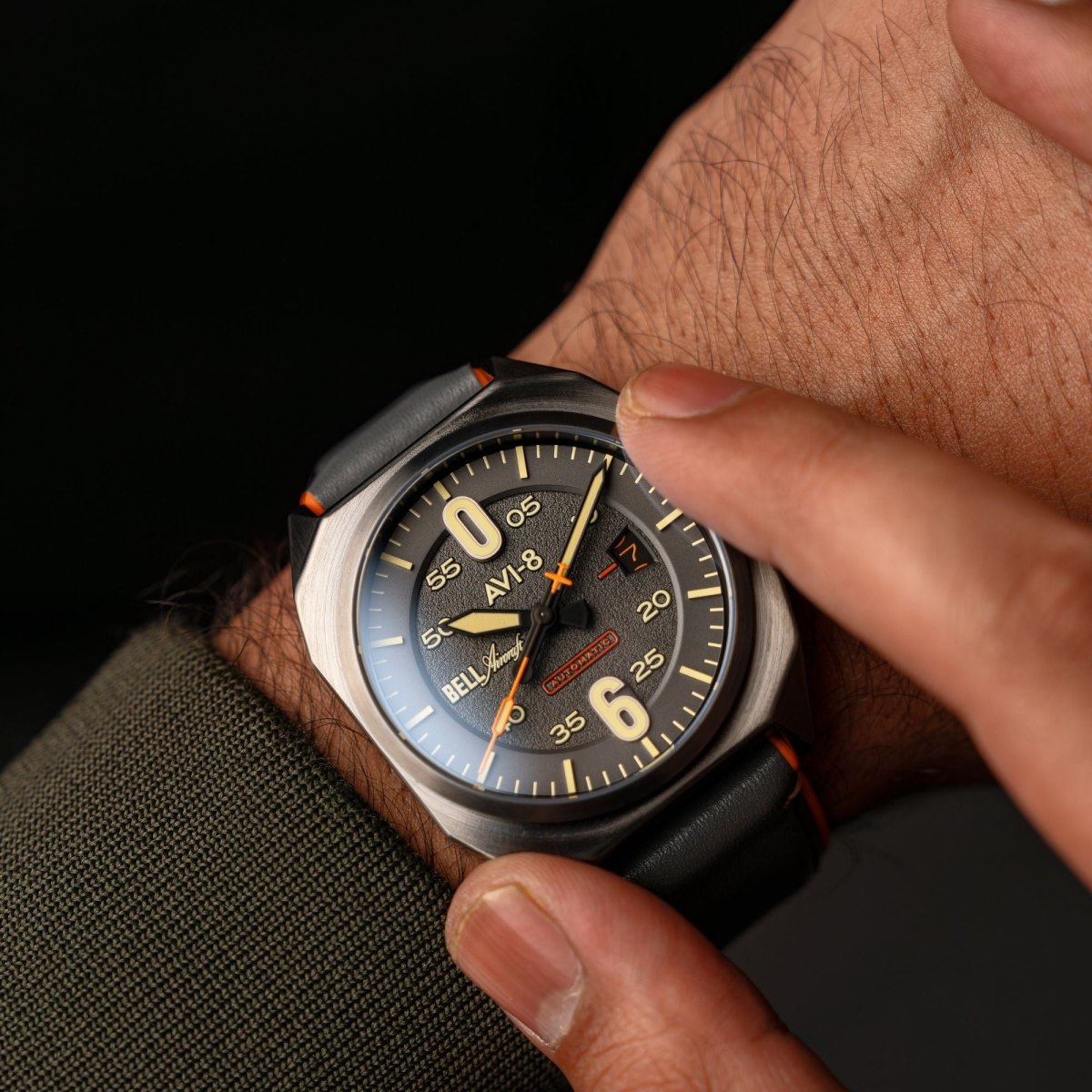 AVI - 8 Machbuster Automatic Iron Grey | TIME Watches