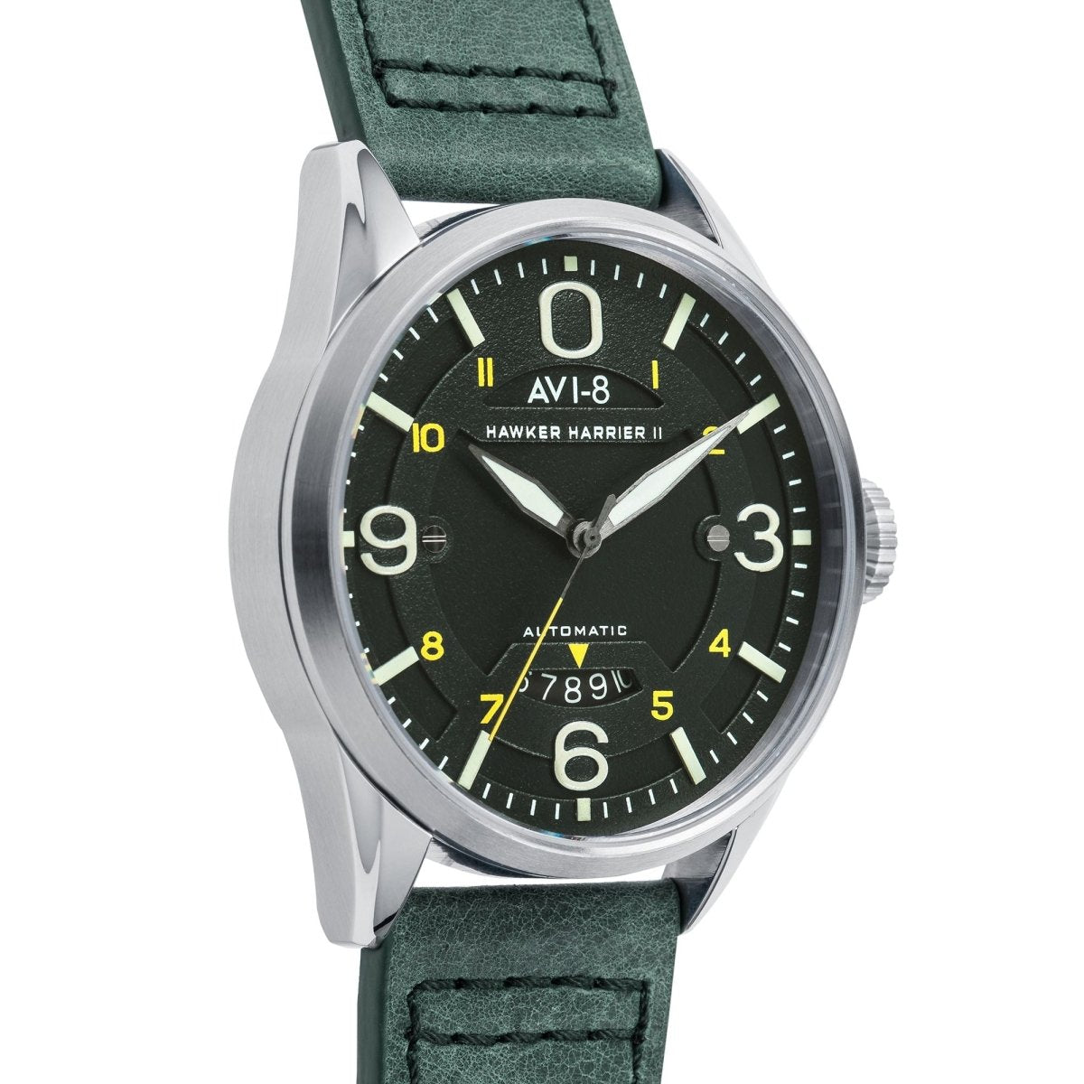 AVI - 8 Turbofan Automatic Moss Green | TIME Watches