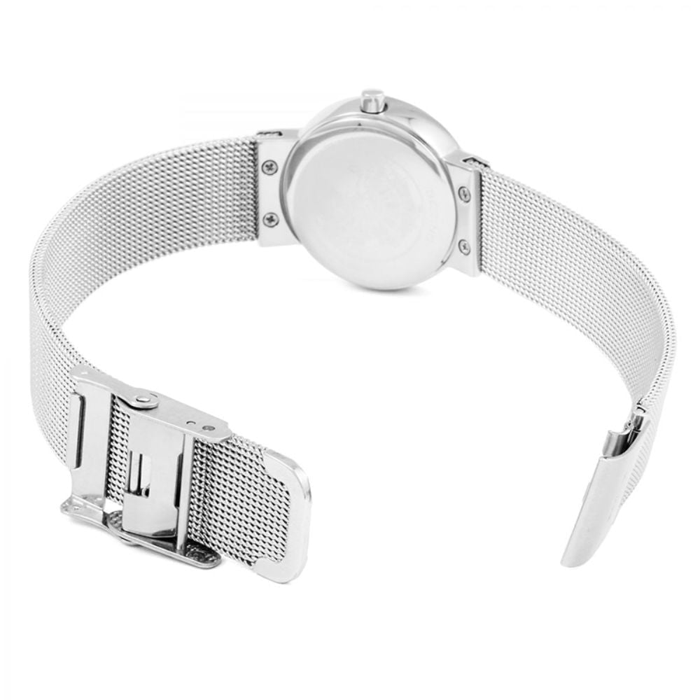 Bering Classic Milanese Silver Bracelet Women's Watch | 10126-000