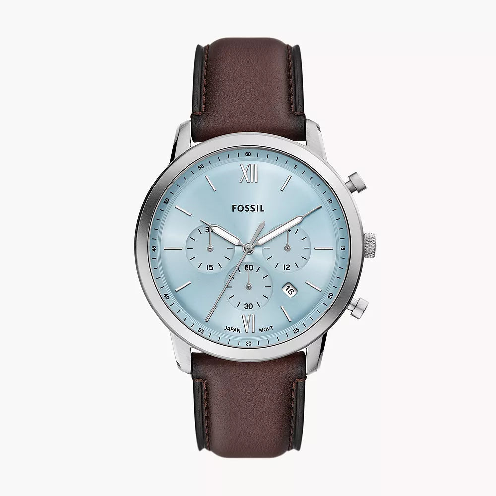Fossil Neutra Chronograph Brown Leather Men’s Watch | FS6109