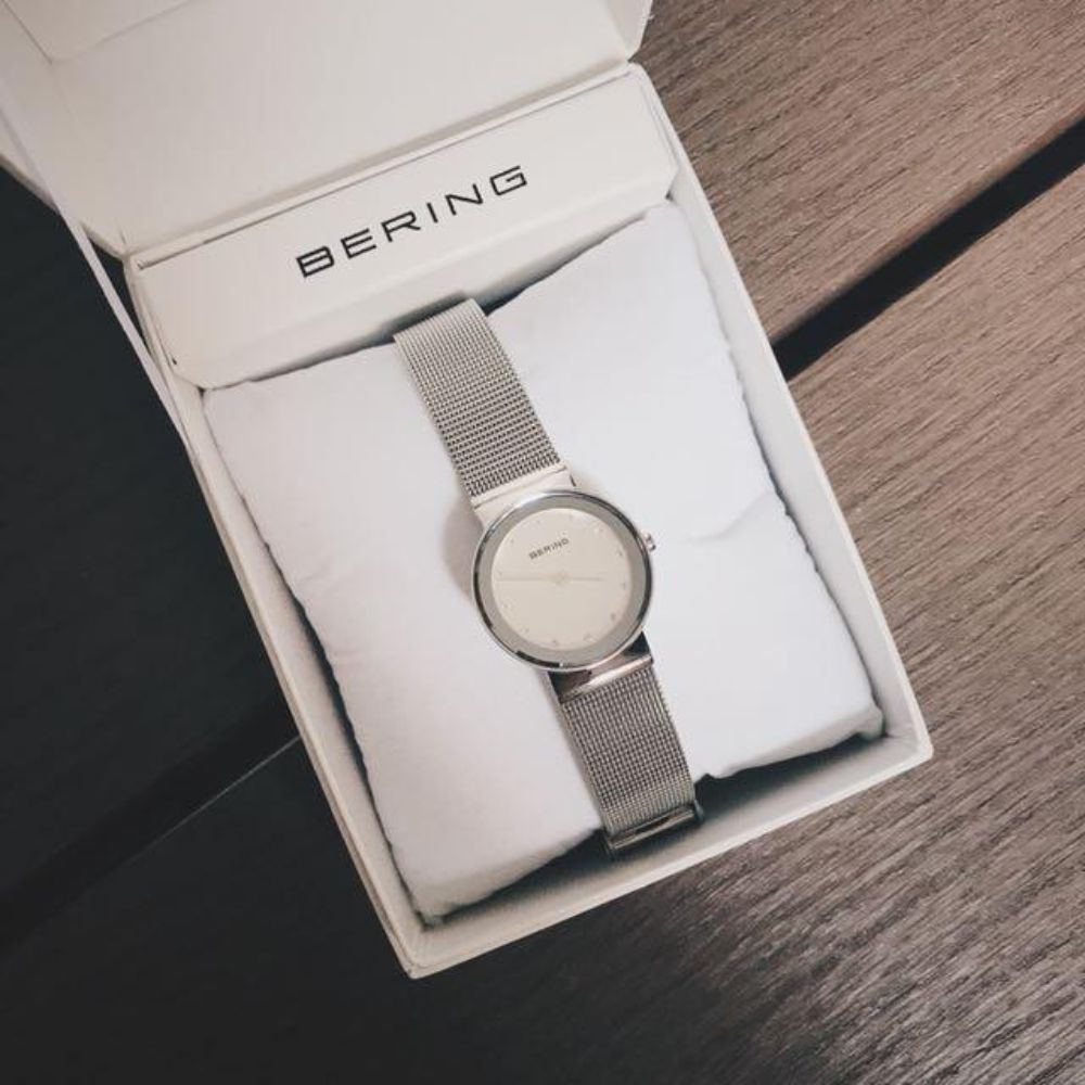 Bering Classic Milanese Silver Bracelet Women's Watch | 10126-000