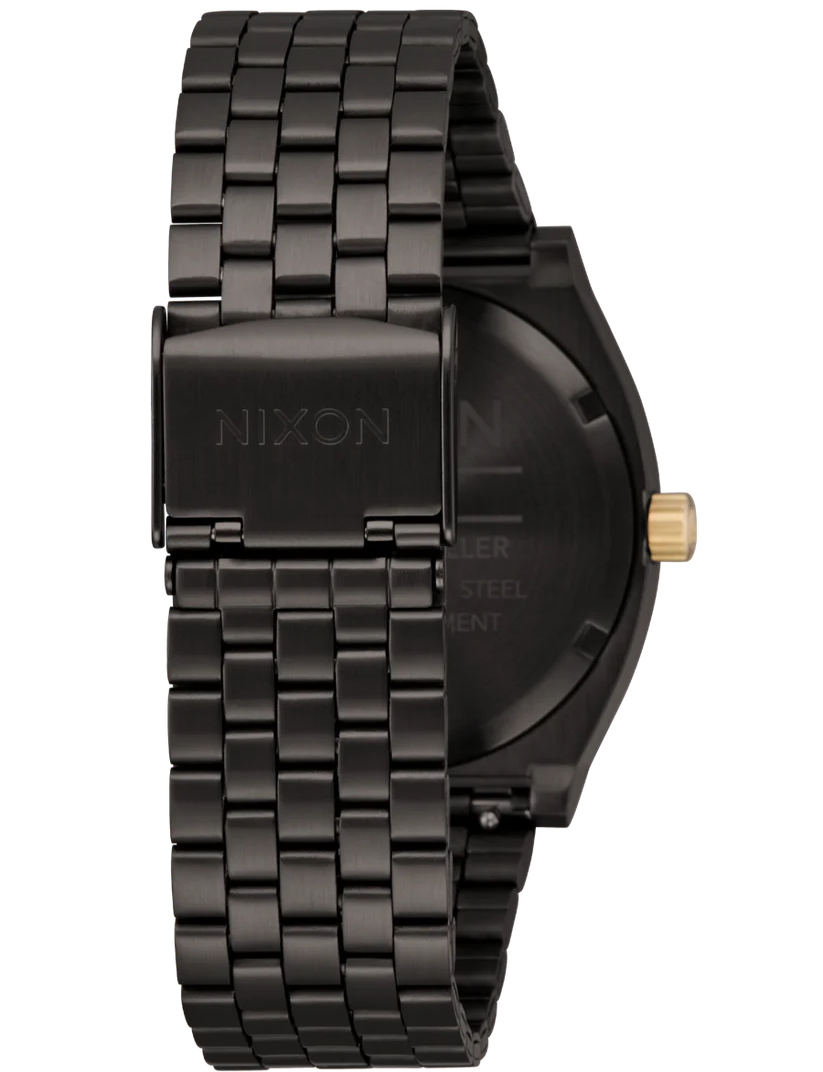 NIXON Time Teller Gold Dial and Gold Steel Bracelet 37mm Women's Watch - view 16