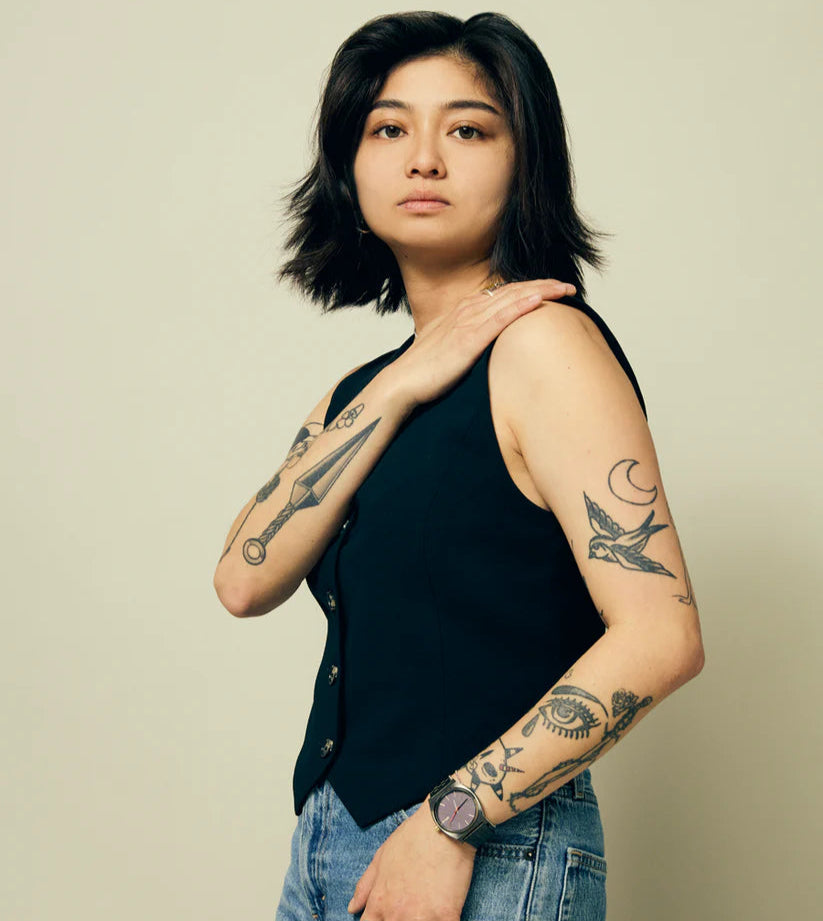 NIXON Gunmetal Blackberry Gold Stainless Steel Unisex Watch | A0455270-00