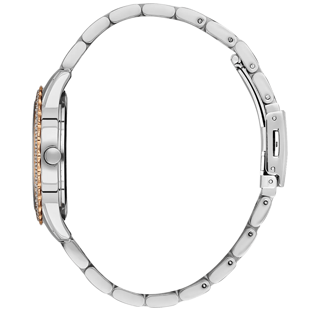 Bigotti Two - Tone Watch Mother of Pearl Dial Stainless Steel Strap | BG.1.10496 - 5 | TIME Watches