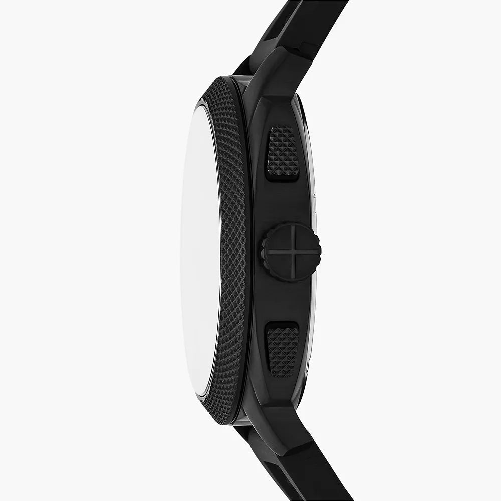 Fossil Chronograph Black Silicone Men's Watch | FS6099