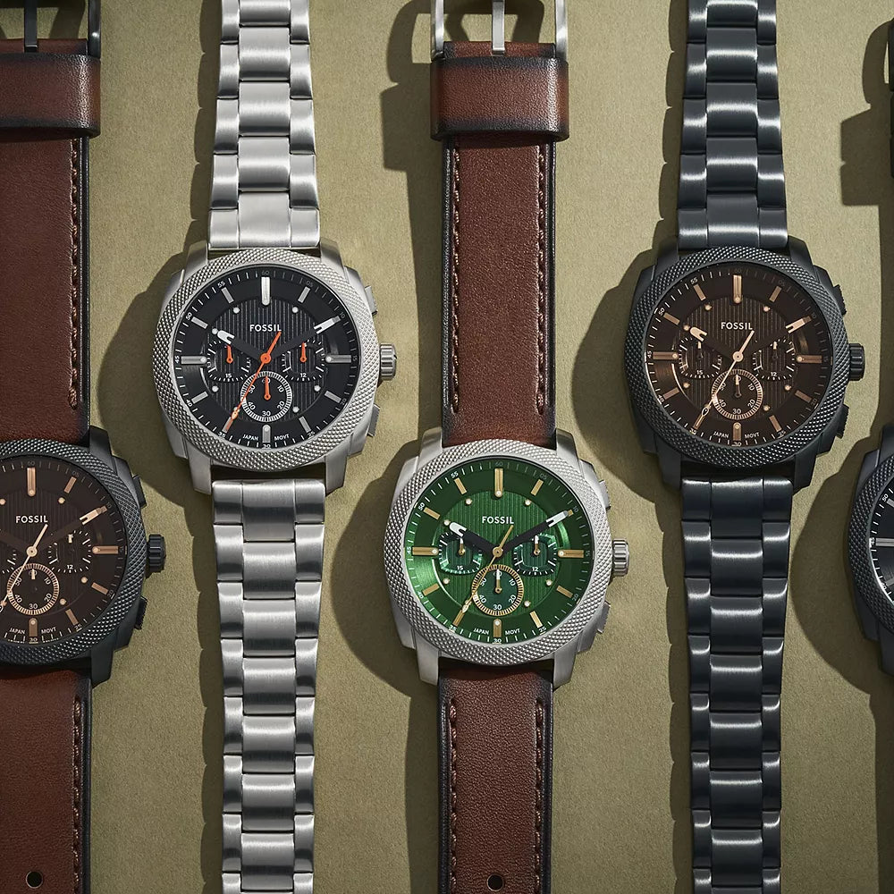 Fossil Chronograph Black Silicone Men's Watch | FS6099