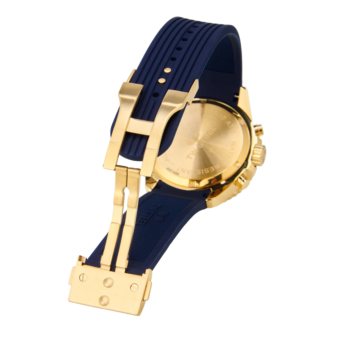 TW Steel Blue & Gold Diver Vanceur Watch | VA2