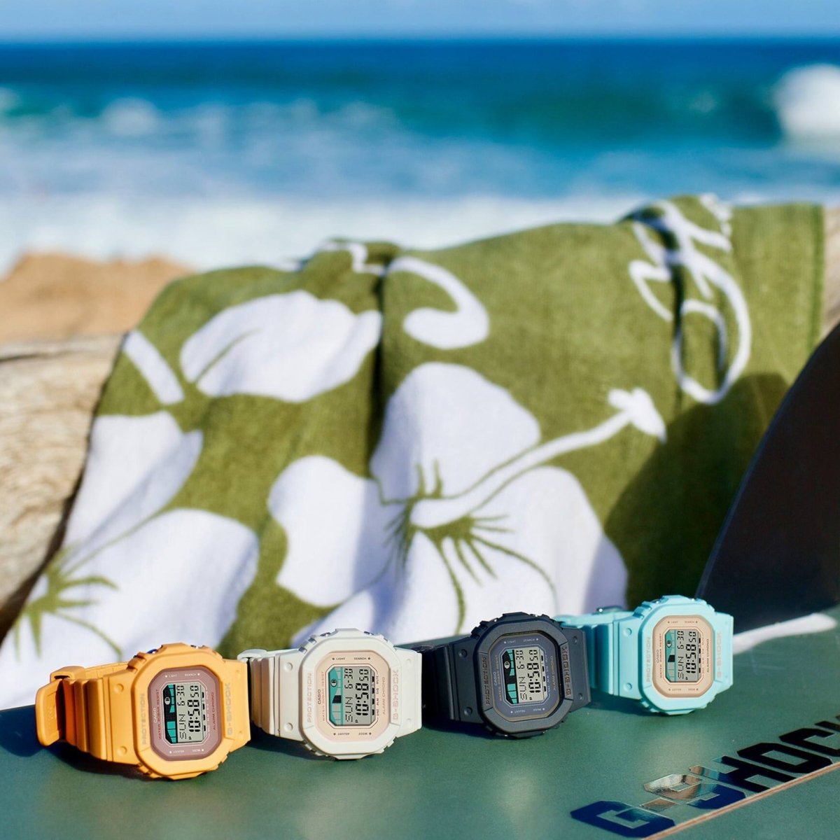 Casio G-Lide Light Blue 100m Standard Digital Women's Watch | GLX-S5600-3DR | Time Watch Specialists