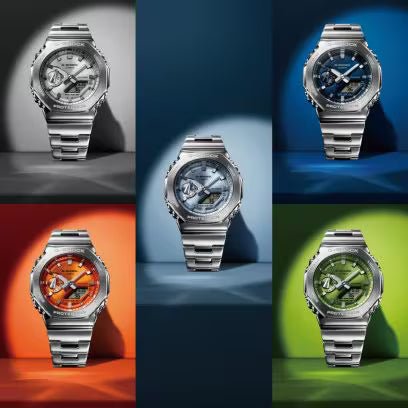 Casio G - Shock 200m G - Steel Men's Watch | GM - 2110D - 4ADR | TIME Watches