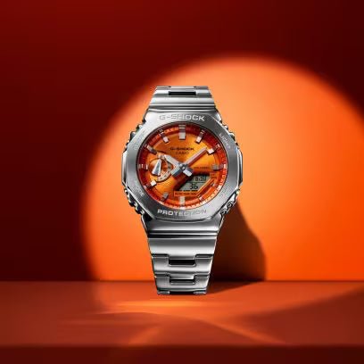 Casio G - Shock 200m G - Steel Men's Watch | GM - 2110D - 4ADR | TIME Watches