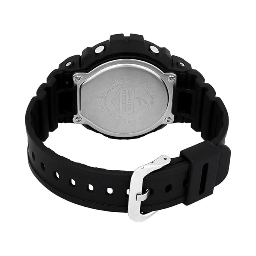 Casio G - Shock Black & Black Rubber 43mm Men's Watch | DW - 6900RL - 1DR | TIME Watches