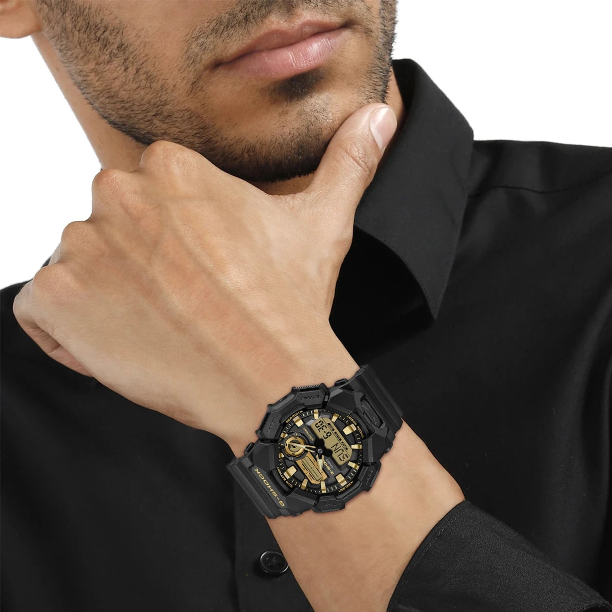 Casio G - Shock Black & Black Rubber 48mm Men's Watch | GA - 010GB - 1A9DR | TIME Watches