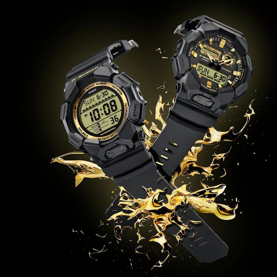 Casio G - Shock Black & Black Rubber 48mm Men's Watch | GA - 010GB - 1A9DR | TIME Watches