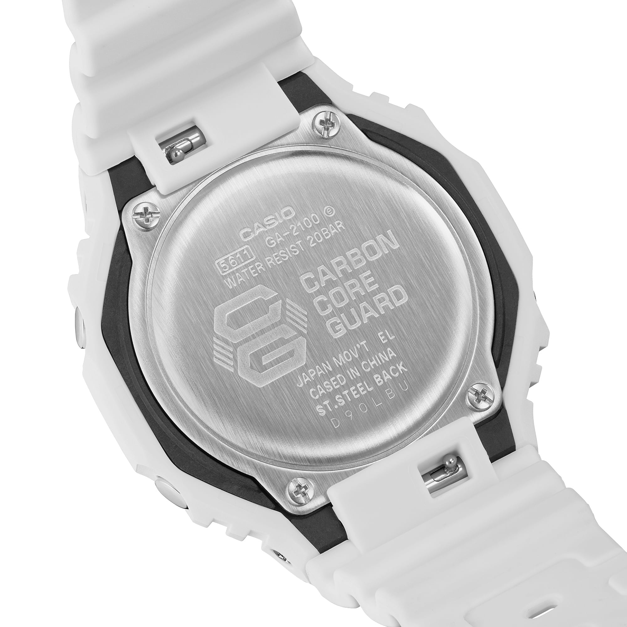 CASIO G-Shock Digital-Analog Casual Men's White Watch | GA-2100-7A7DR