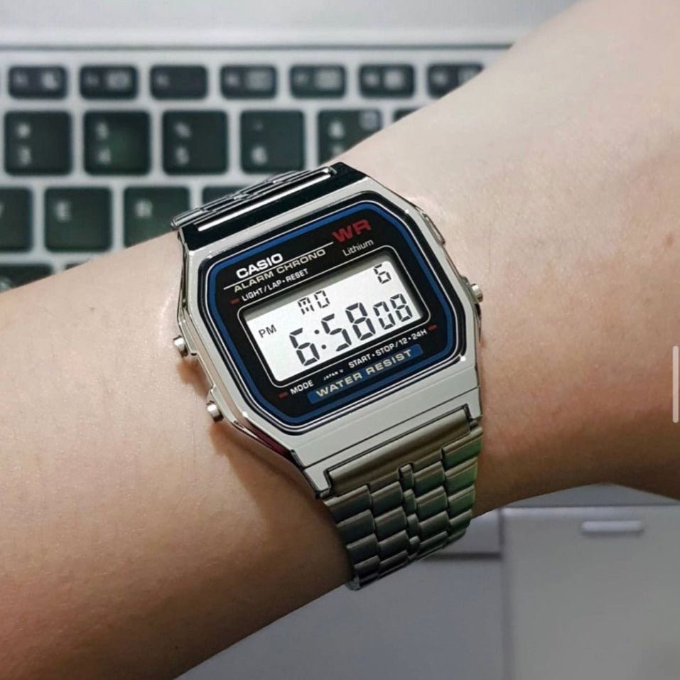 Casio Retro Unisex Watch | A159WA-N1DF | Time Watch Specialists