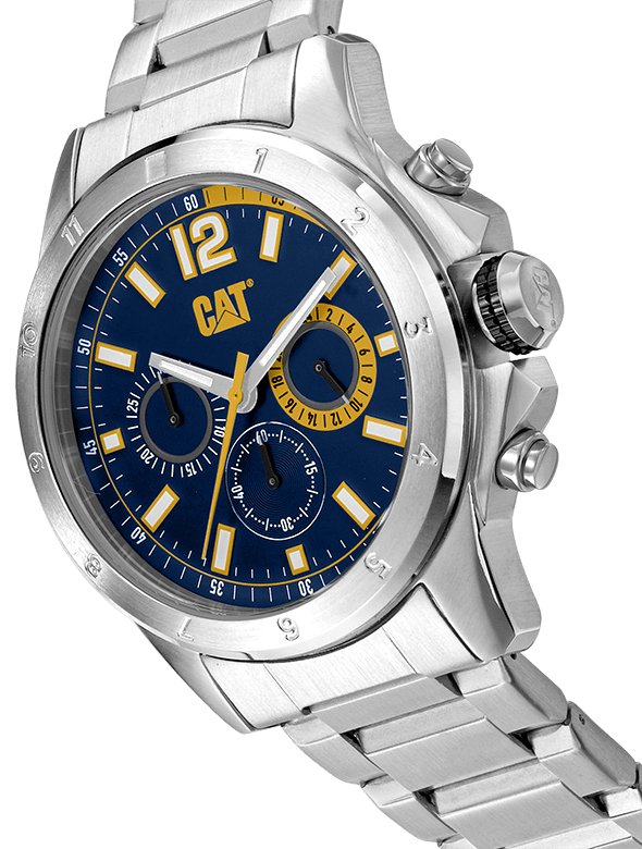 CAT Stainless Steel Big Twist 24 Chronograph Men's Watch | YW.143.11.637 | Time Watch Specialists