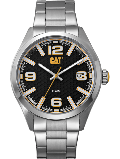 CAT Stainless Steel Black Dial Men's Watch | QA.141.11.132 | Time Watch Specialists