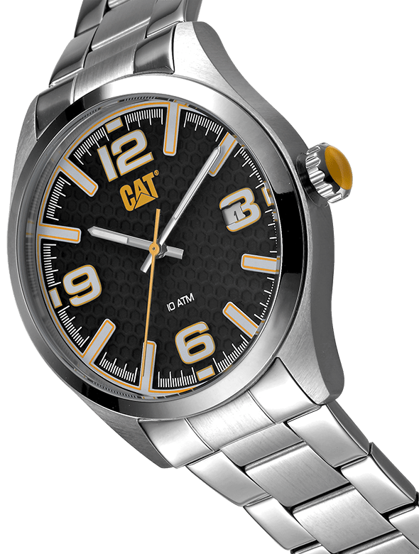 CAT Stainless Steel Black Dial Men's Watch | QA.141.11.132 | Time Watch Specialists