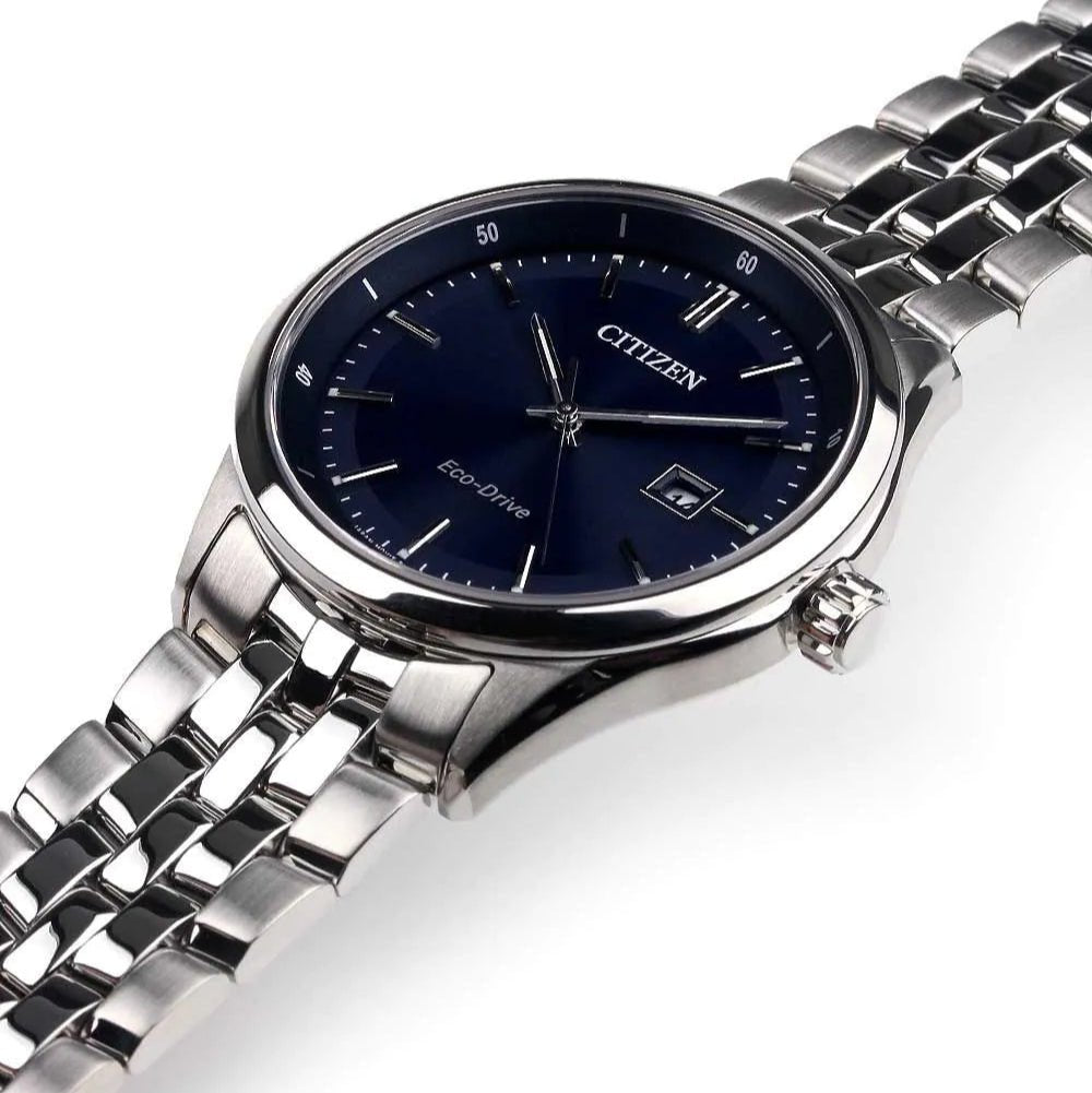 Citizen Eco - Drive Blue Dial Men's Dress Watch | BM7251 - 53L | TIME Watches