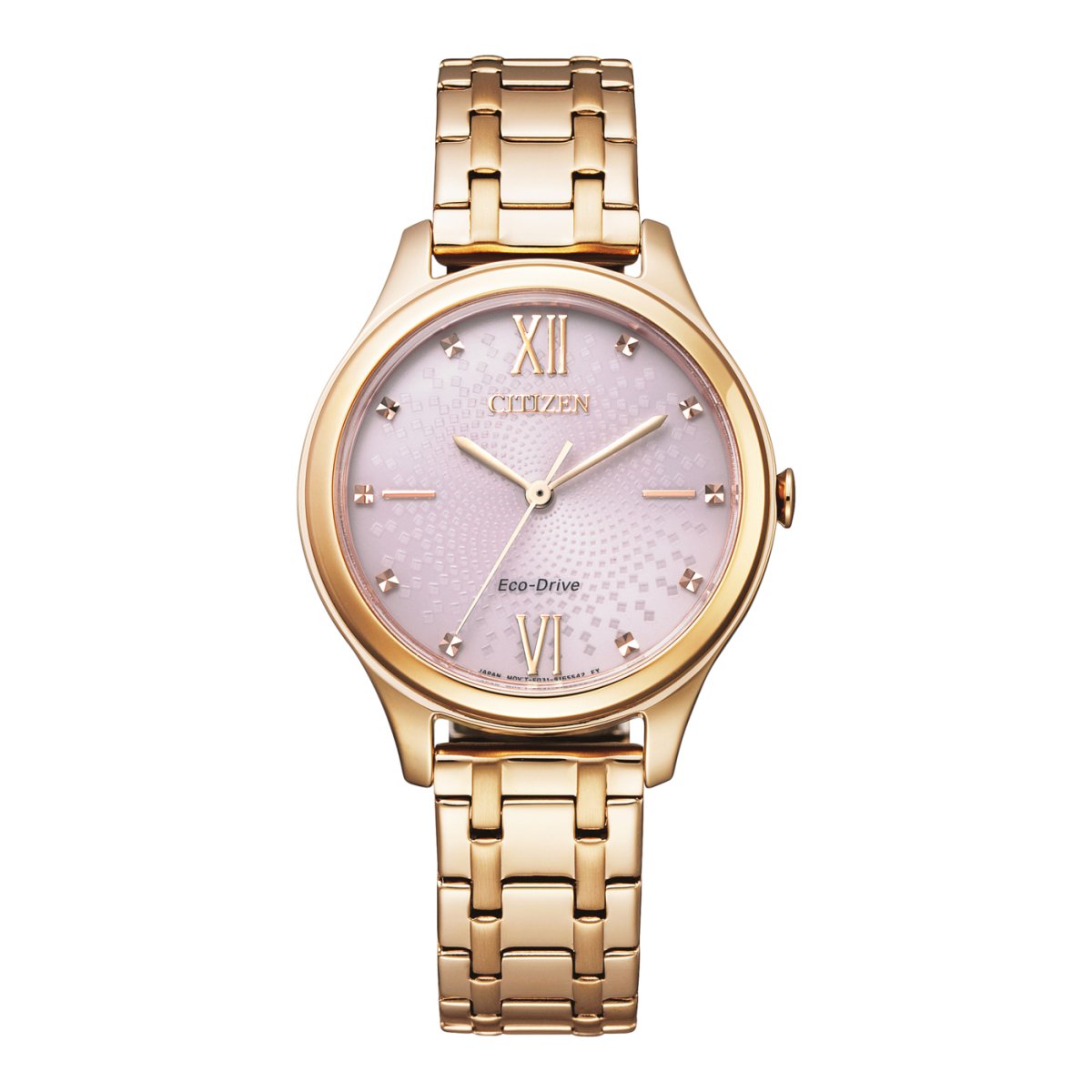 Citizen Eco - Drive Pink Dial Woman's Watch | EM0503 - 75X | TIME Watches