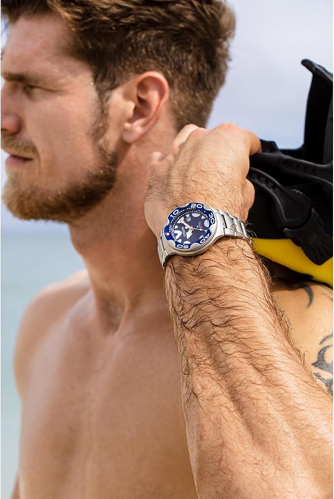 Citizen Eco - Drive Promaster Sea Orca Silver Stainless Steel Men's Watch | BN0231 - 52L | Time Watch Specialists