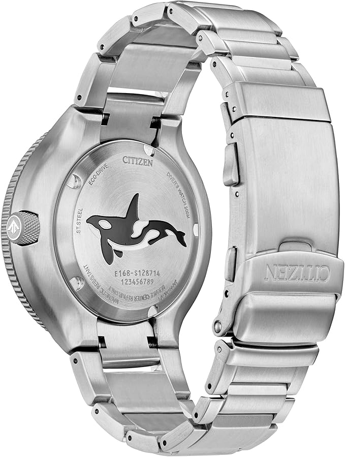 Citizen Eco - Drive Promaster Sea Orca Silver Stainless Steel Men's Watch | BN0231 - 52L | Time Watch Specialists