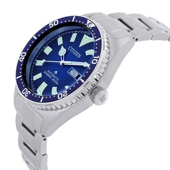 Citizen Promaster Eco - Drive Automatic Diver's Blue Dial Men's Watch | NY0129 - 58L | TIME Watches