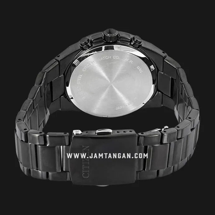 Citizen Quartz Chronograph Black Stainless Steel Men's Watch | AN8175 - 55E | Time Watch Specialists