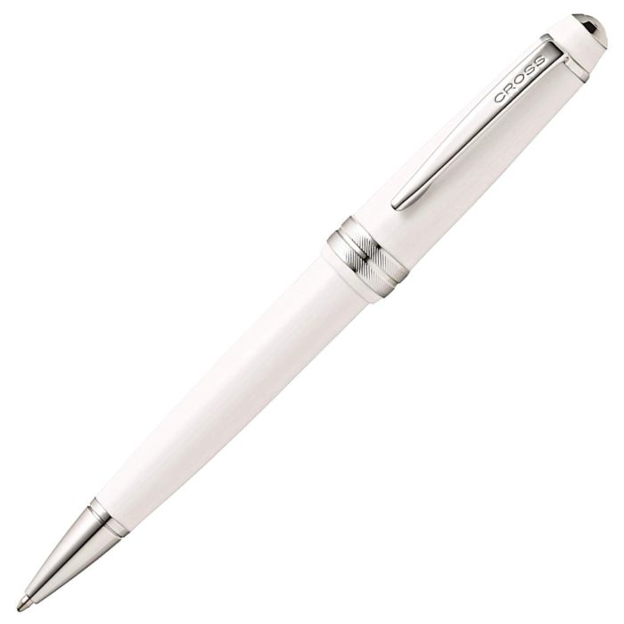 Cross Bailey Ballpoint Pen - Light Series - White - Luxury Gift Box & Accessory Pen Case | AC282Z-3