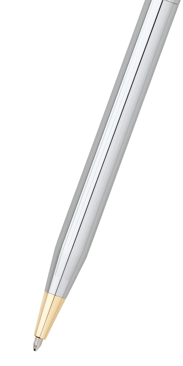 CROSS Century Classic Polished Chrome Ballpoint Pen | 3302 | TIME Watches