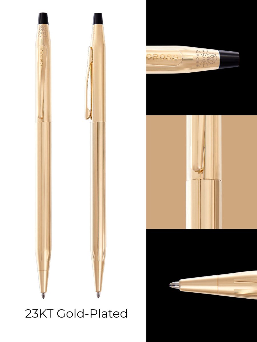 CROSS Century Classic Polished Gold Ballpoint Pen | AT0082 - 156 | TIME Watches