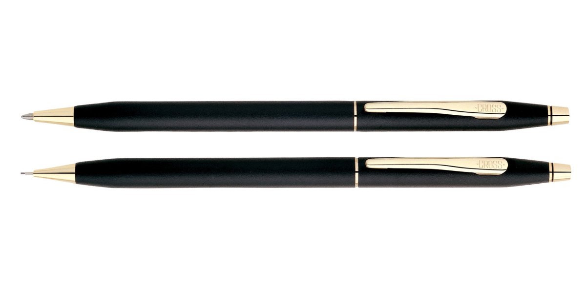 CROSS Century Classic Satin Black Ballpoint Pen | 250105 | TIME Watches
