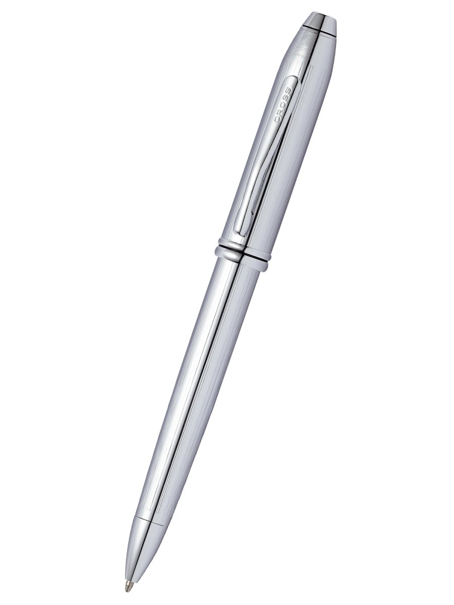CROSS Townsend Bright Chrome Ballpoint Pen | 532TW | TIME Watches