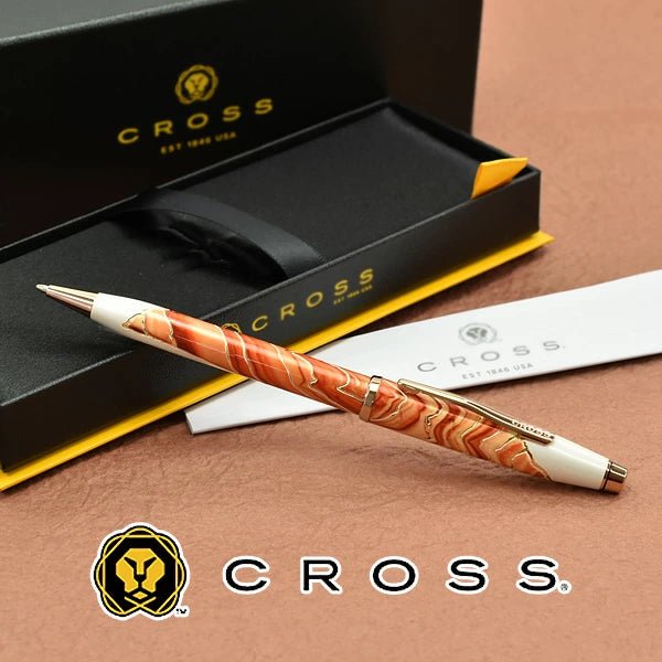 CROSS Wanderlust White Gold Ballpoint Pen | AT0752 - 3 | TIME Watches