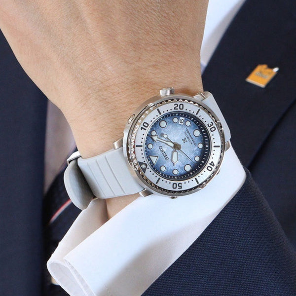 Seiko Prospex Automatic Diver Save The Ocean Antarctica Special Edition Tuna Men's Watch | SRPG59K1