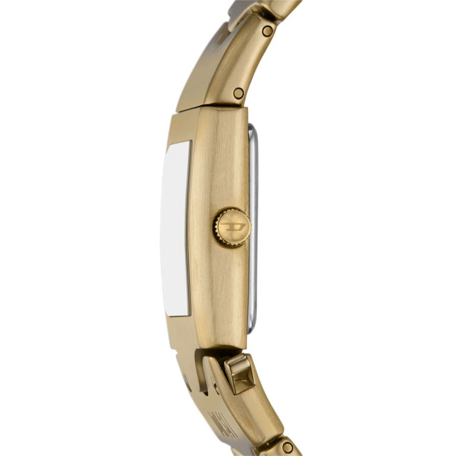 Diesel Closer Stainless Steel Gold-Tone Unisex Watch | DZ2223