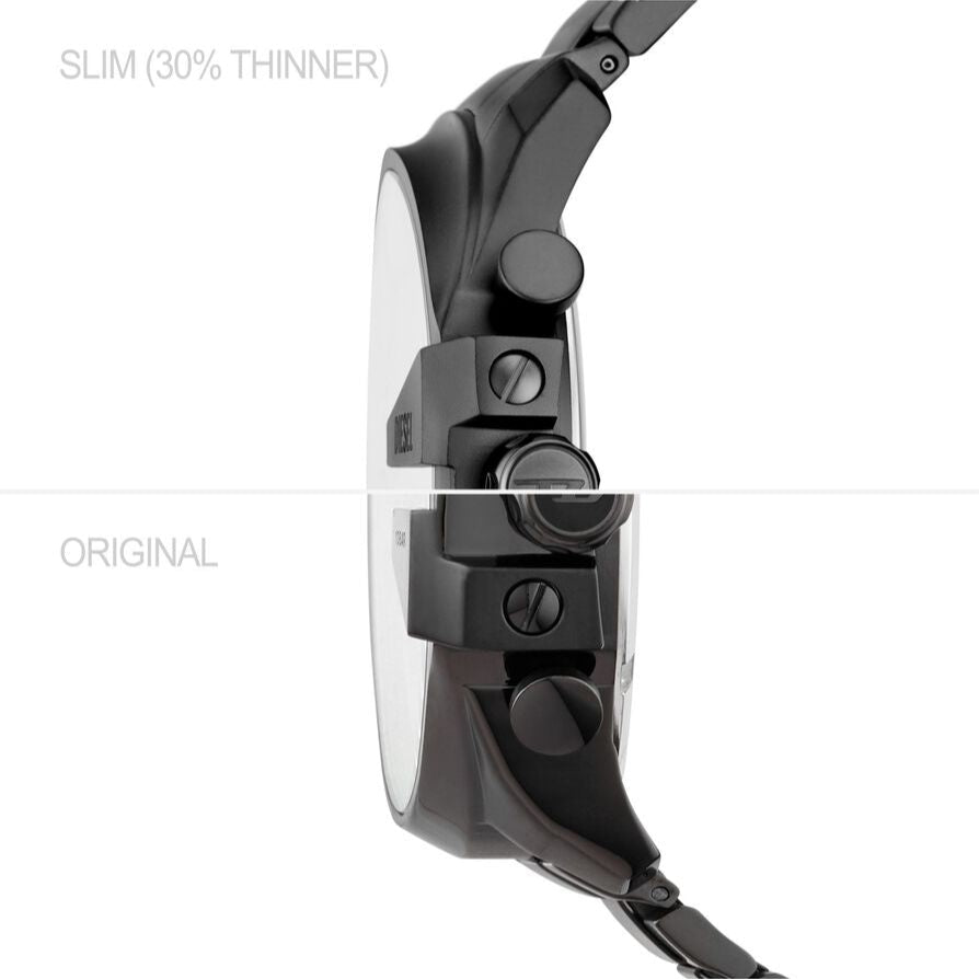 Diesel Mega Chief Slim Gunmetal Chrono Men's Watch | DZ4676