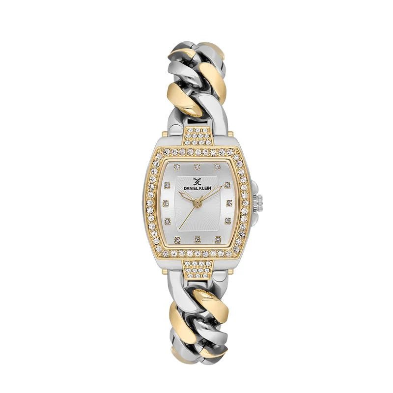 Daniel Klein Premium Silver Dial Three Hands Woman's Watch | DK113717 - 3 | Time Watch Specialists