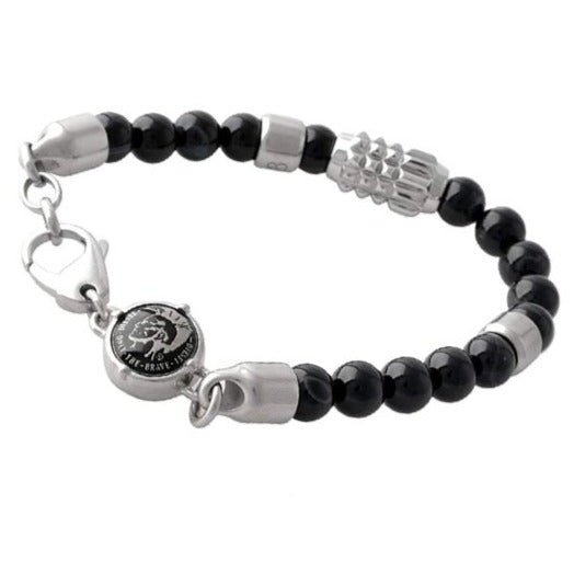Diesel Beaded Studs Unisex Bracelet | DX0847040 | Time Watch Specialists