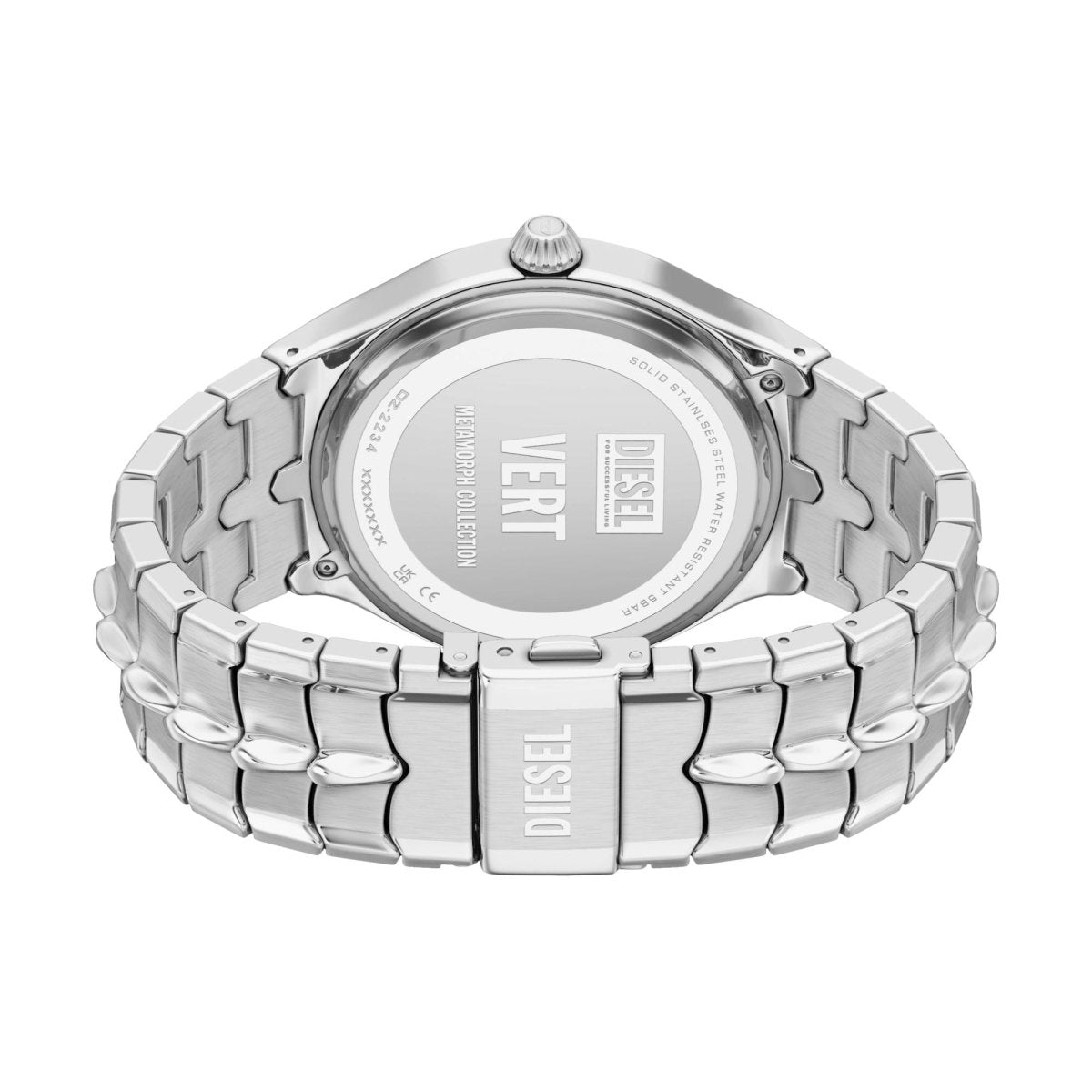 Diesel D - Sruptor Silver and Gold Stainless Steel 42mm Men's Watch | DZ2214 | TIME Watches