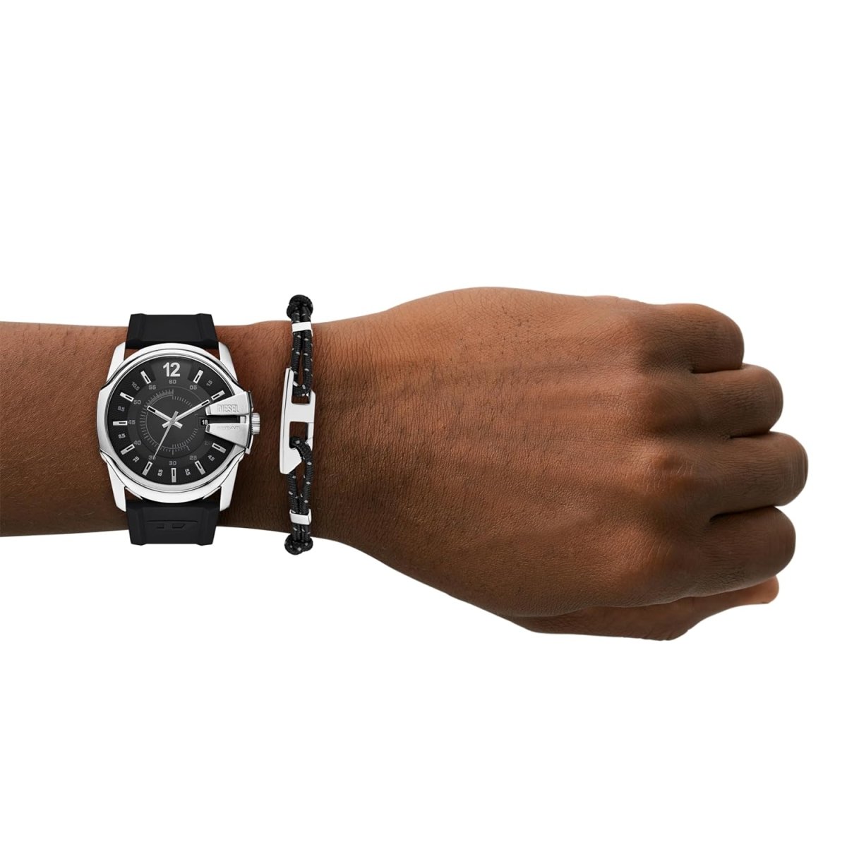 Diesel Master Chief Black Men's Watch GiftSet | DZ4700SET | TIME Watches