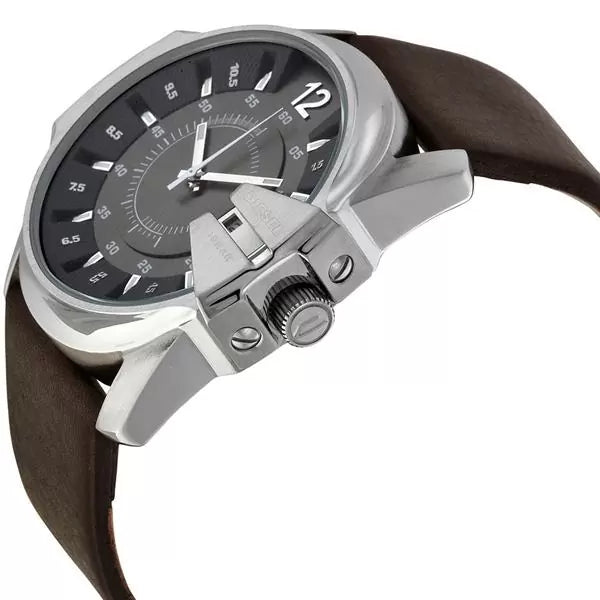 Diesel Mega Chief Grey Dial Men's Watch | DZ1206 | Time Watch Specialists