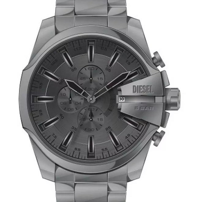 Diesel Mega Chief Slim Gunmetal Chrono Men's Watch | DZ4676 | TIME Watches
