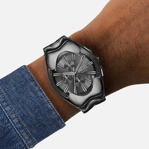 Diesel Mercurial Chronograph Gray Stainless Steel Men's Watch | DZ4682 | TIME Watches
