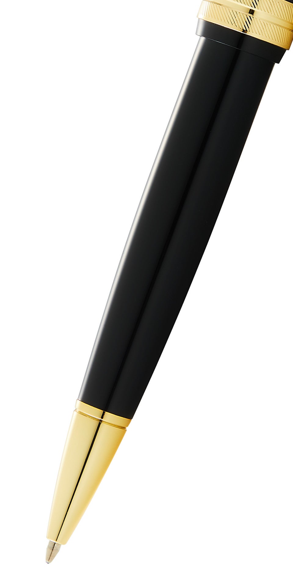 CROSS Bailey Light Polished Black Resin and Gold Tone Ballpoint Pen | AT0742-9