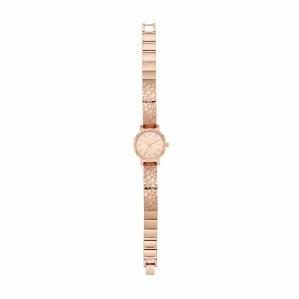 DKNY Soho Rose Gold Round Stainless Steel Women's Watch | NY2884