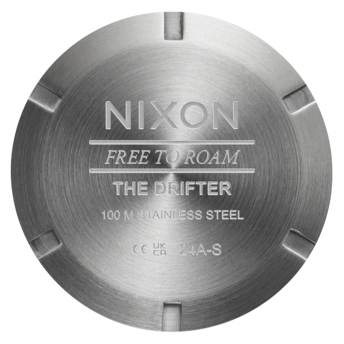 NIXON Drifter Blue Dial Stainless Steel Men’s Watch | A14225289-00